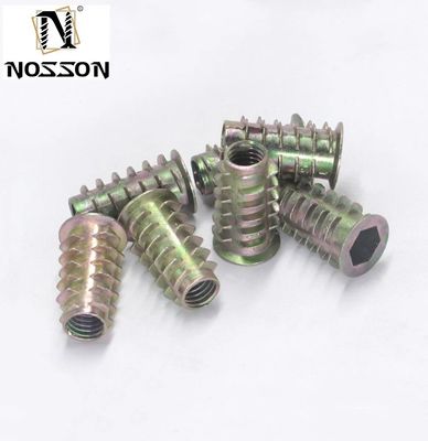 Έπιπλα από ανοξείδωτο χάλυβα Νάτλος εισαγωγής ξύλου M5 M6 M8 Εισάξεις με νήματα για σύστημα μετρήσεων ξύλου και υγειονομική περίθαλψη