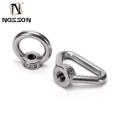 Βιομηχανικός βαθμός Α4-70 ISO Standard Heavy Duty Lifting Eye Nut με παχύ στρογγυλό δαχτυλίδι M10 M12 M14 M16 M18 M20 M22 M24