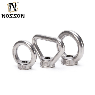 DIN Standard Passivation Stainless Steel SS316L ST 321 A2-80 Τριγωνικό δακτυλιοειδές καρφί για τα μάτια με πολωνικό και πολωνικό χρώμα