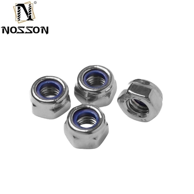 GB Standard Stainless Steel SS201/304/316 Εξαγώνιο Νάιλον Insert Self Locking Nut DIN982 Καθαρό φινίρισμα για εξοπλισμό εξόρυξης