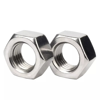 ANSI Standard ZINC PLATED Finish All Sizes m1.6 m2 m2.5 m3 m4 m5 m6 m8 m10 m12 m14 m16 m20 DIN 934 DIN 439 Χάλυβα από ανοξείδωτο χάλυβα Hex Thin Nut