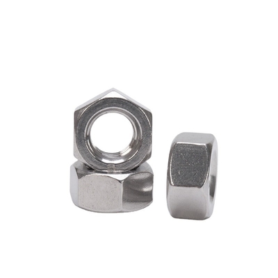 DIN934 Hex Nut από ανοξείδωτο χάλυβα A2 A4 SS304 SS316 για τη λιανική βιομηχανία m1.6 m2 m2.5 m3 m4 m5 m6 m8 m10 m12 m14 m16 m20