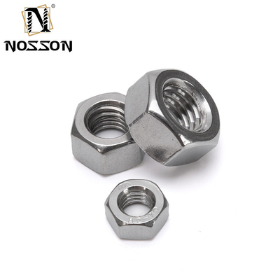 DIN934 Hex Nut από ανοξείδωτο χάλυβα A2 A4 SS304 SS316 για τη λιανική βιομηχανία m1.6 m2 m2.5 m3 m4 m5 m6 m8 m10 m12 m14 m16 m20