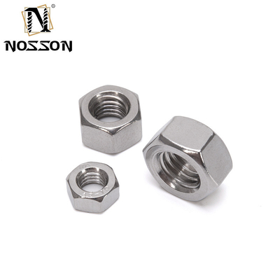 DIN934 Hex Nut από ανοξείδωτο χάλυβα A2 A4 SS304 SS316 για τη λιανική βιομηχανία m1.6 m2 m2.5 m3 m4 m5 m6 m8 m10 m12 m14 m16 m20