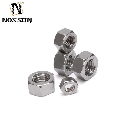 DIN934 Hex Nut από ανοξείδωτο χάλυβα A2 A4 SS304 SS316 για τη λιανική βιομηχανία m1.6 m2 m2.5 m3 m4 m5 m6 m8 m10 m12 m14 m16 m20