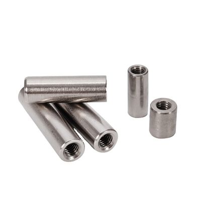 ANSI Standard Galvanized 304 Stainless Steel Threaded Rod Round Coupling Nut για το σύστημα μέτρησης μπαρ Imperial Inch