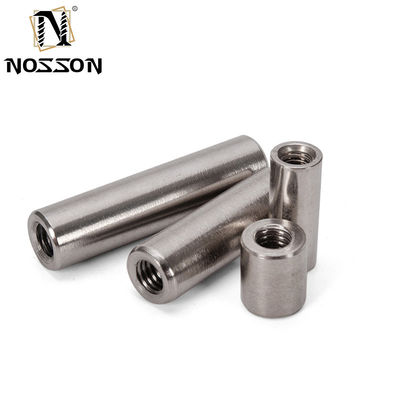 ANSI Standard Galvanized 304 Stainless Steel Threaded Rod Round Coupling Nut για το σύστημα μέτρησης μπαρ Imperial Inch