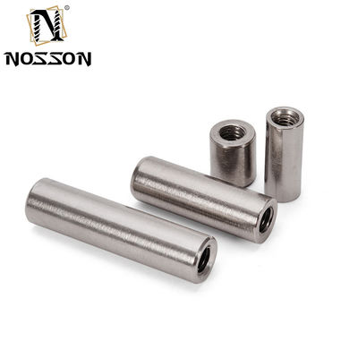 ANSI Standard Galvanized 304 Stainless Steel Threaded Rod Round Coupling Nut για το σύστημα μέτρησης μπαρ Imperial Inch