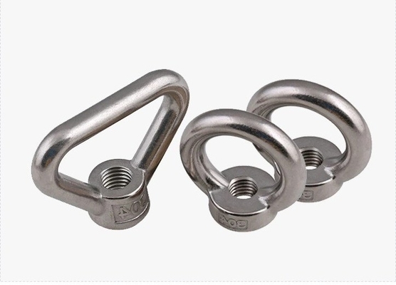 Παθητικοποίηση DIN Standard Stainless Steel Lifting Eye Bolts Eye Nut για βαριές βιομηχανίες και βιομηχανικές εφαρμογές πολίσματος