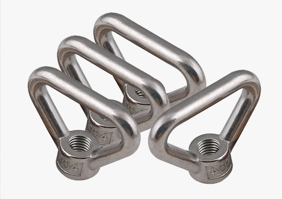Παθητικοποίηση DIN Standard Stainless Steel Lifting Eye Bolts Eye Nut για βαριές βιομηχανίες και βιομηχανικές εφαρμογές πολίσματος