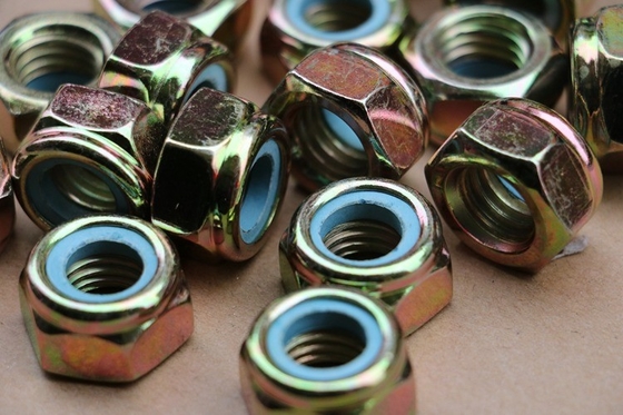 GB Standard Alloy Steel DIN985 Nylon Lock Nut Gr8 M6 M8 M10 ISO πιστοποιημένο για εξαρτήματα υγειονομικού εξοπλισμού