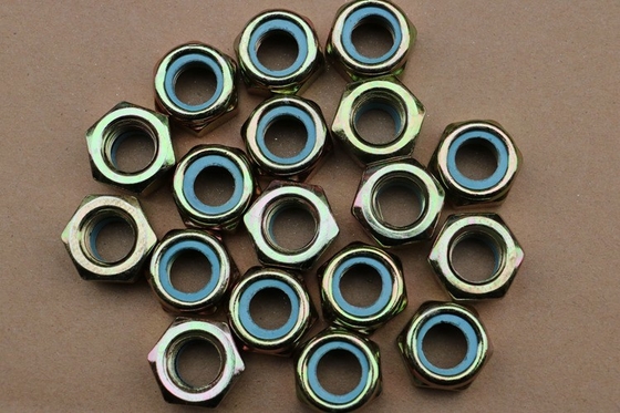 GB Standard Alloy Steel DIN985 Nylon Lock Nut Gr8 M6 M8 M10 ISO πιστοποιημένο για εξαρτήματα υγειονομικού εξοπλισμού