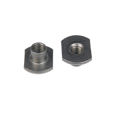 Υψηλής αντοχής χάλυβα άνθρακα T Weld Nut για M3 M4 M5 M6 M8 M10 M12 1/4 3/8 5/16 Σύνδεση στο αυτοκρατορικό σύστημα μέτρησης