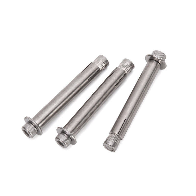 Μετρική διάμετρος 1/2 Stock SS304 Αγκυροβολητές μανίκια Ατσάλι Hex Socket Pan Head Επέκταση Αγκυροβολητήρα βρόγχος για την κατασκευή