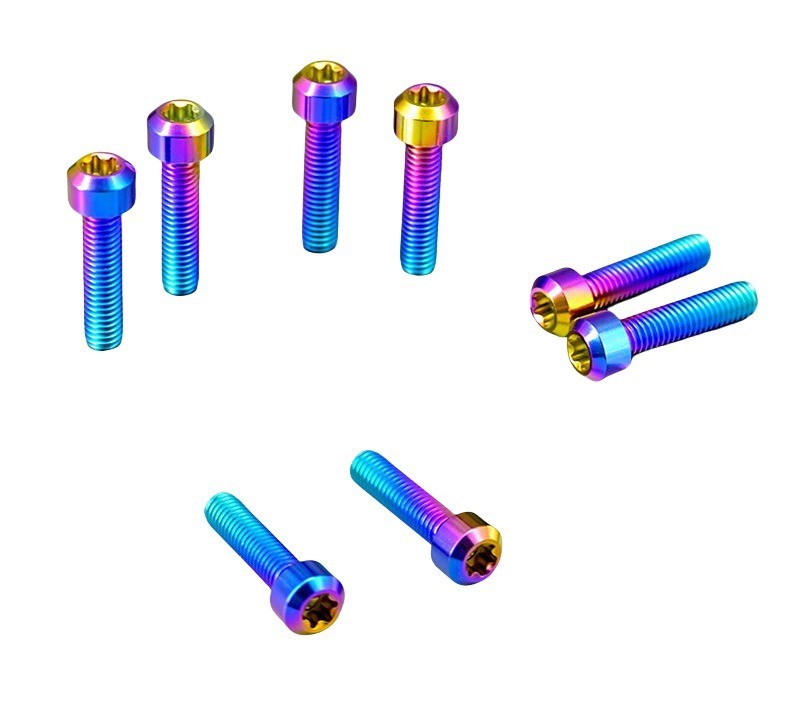 JIS Standard ZINC Finish ανθεκτικό M6 * 40mm Titanium Alloy Torx Head Bolts βίδα για κινητήρα μπροστινό τροχό Hub Scooter