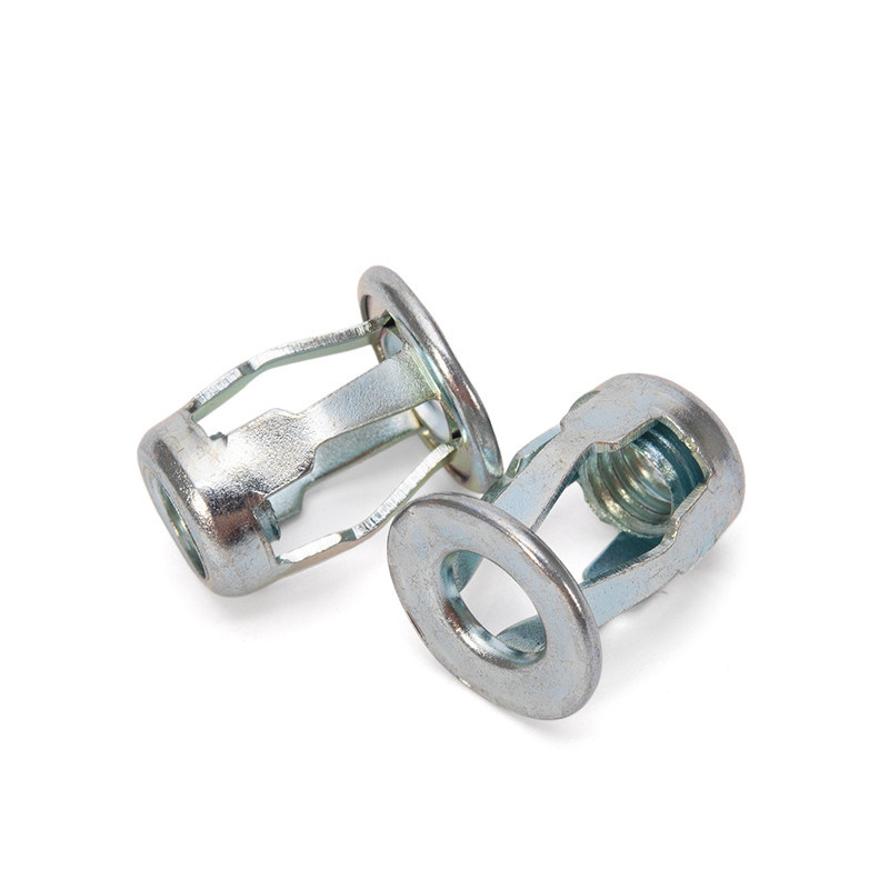 Πενιχρό μαλακό τοίχωμα Jack Nuts Petal Nuts Επεκτάσεις Nut Thin For Hollow Wall Iron Skin Line Metric