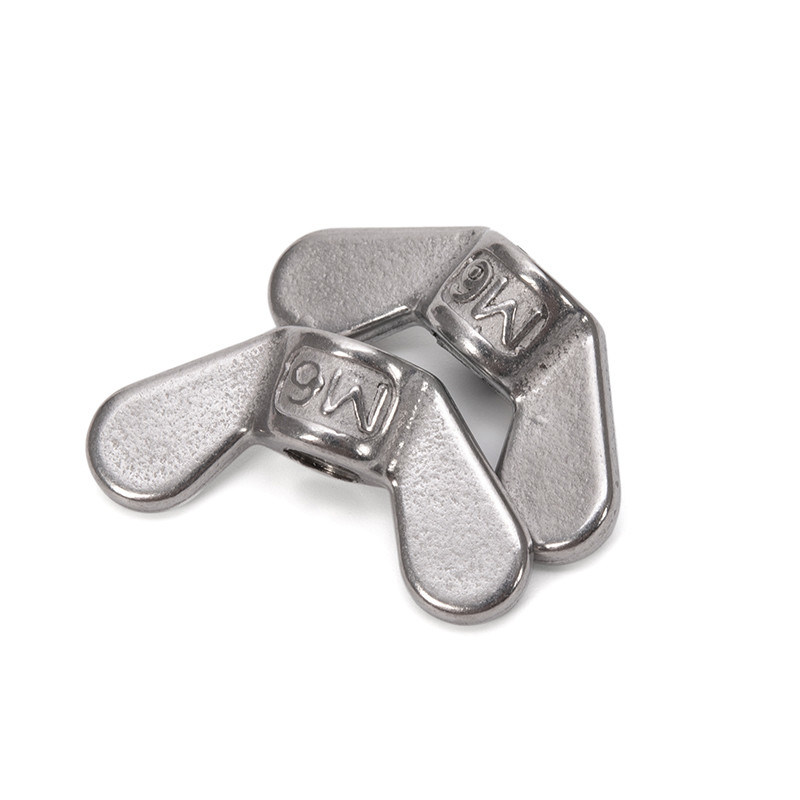 Μαύρο οξείδιο φινίρισμα κράμα χάλυβα φτερό νάτσες M4 M5 M6 M8 M10 M12 M14 M16 M18 M20 M22 M24 DIN315 για μετρικό σύστημα μέτρησης