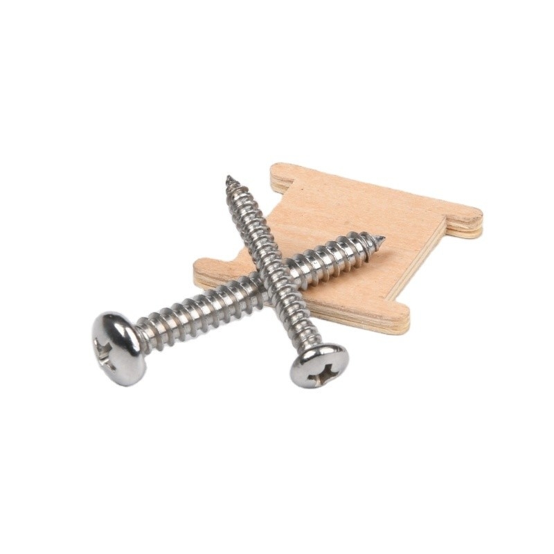 Μετρική SS304 SS316 από ανοξείδωτο χάλυβα M2.5 JIS Phillips Flat Head Self Tapping Screw για μέταλλο στο πρότυπο JIS