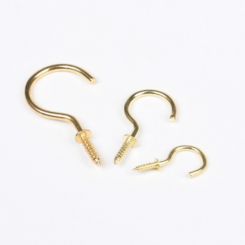 Ατσάλι από ανοξείδωτο χάλυβα Στρογγυλό Αγκίστρι Διακοσμητικά Σιδεράκια Μάτι M2.5 Εξαρτήματα για το σύστημα μέτρησης INCH