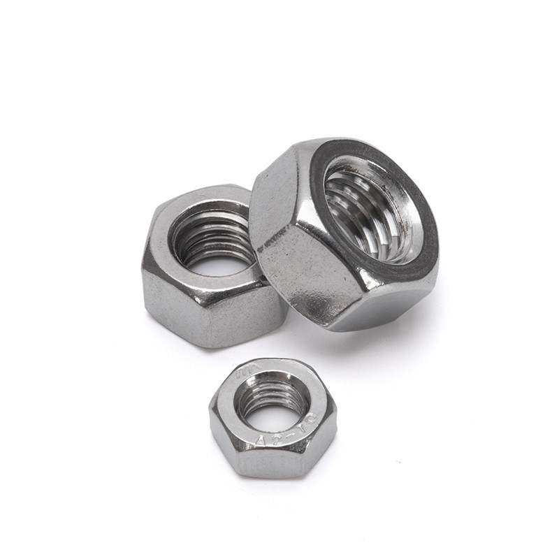 Μετρικό Hex Head Nut Din934 M4 για τη λιανική βιομηχανία Πρότυπο JIS ανοξείδωτου χάλυβα 201/304/316 Προσαρμοσμένο