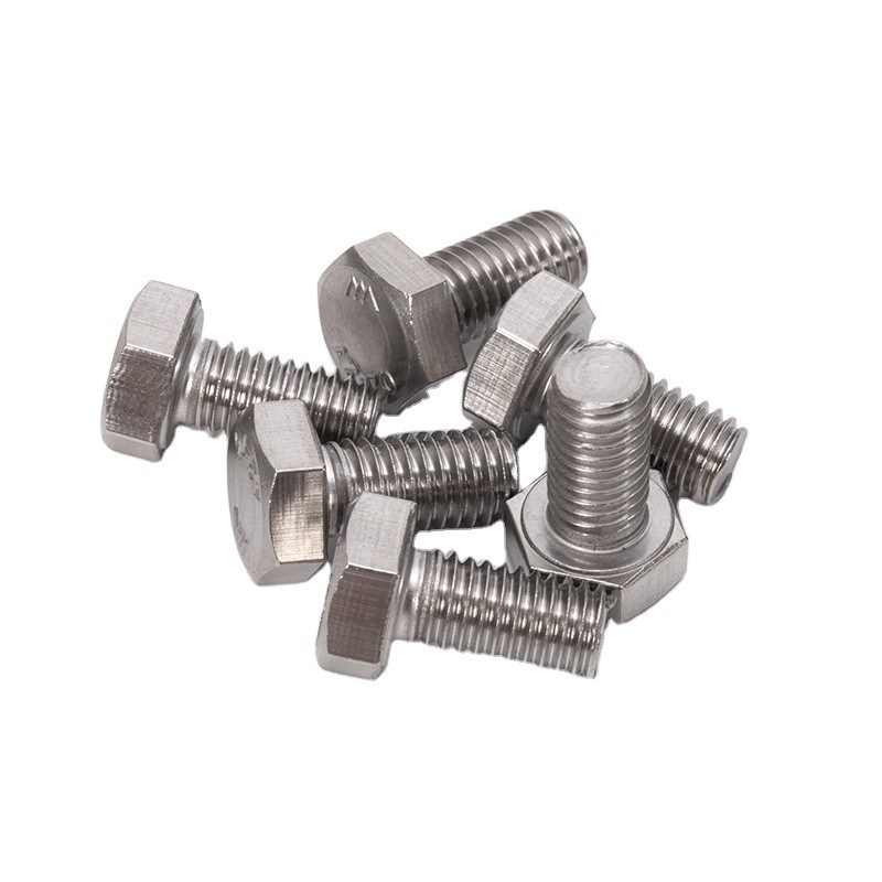 Εξακόσμιες βίδες και νάτσες από ανοξείδωτο χάλυβα M6 M8 M10 M12 M14 M16 M20 με επικαλυμμένο με ψευδάργυρο εξώφυλλο τύπου κεφαλής HEX