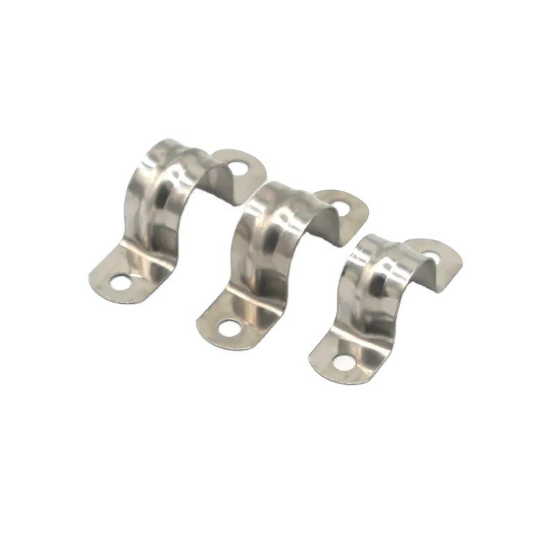 Τύπος U Ζυγισμένος λαστιχίδας από ανοξείδωτο χάλυβα Μεταλλικός λαστιχίδας λαστιχίδας ιπποκάμαρα λαστιχίδας διαδρομής λαστιχίδων για ανθεκτικές συνδέσεις σωλήνων βαρύ φορτίο λαστιχίδας