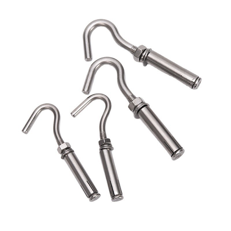 Μαύρο φινίρισμα M8 M18 από ανοξείδωτο χάλυβα SS304 SS316 A2 A4 J τύπου άγκυρα για βιομηχανικές και κατασκευαστικές εφαρμογές