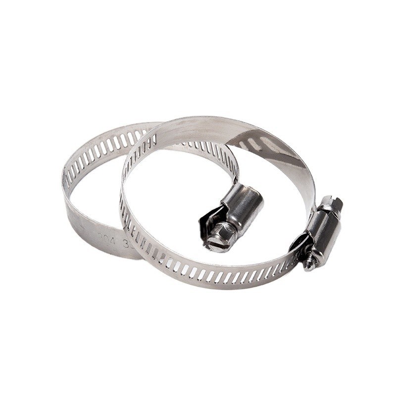 Επιφάνεια Plain Αμερικανική ρυθμιζόμενο λαμπτήρα σωλήνα Worm Gear 201 304 ανοξείδωτο χάλυβα λαμπτήρες σωλήνα 10-16 με ψευδάργυρο Τελικό δείγμα