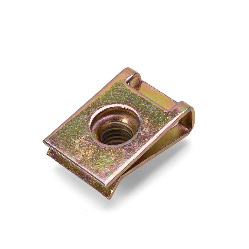Βιομηχανία Χάλυβα M4-M10 Thread Precision Stainless Steel Metal U Clip Nut σε απλό φινίρισμα για ανάγκες OEM ακριβείας
