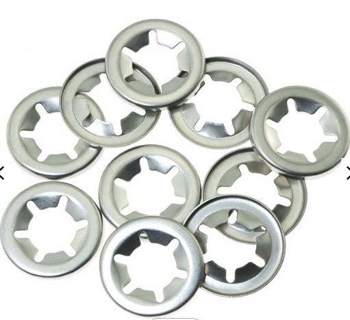 Καθαρό φινίρισμα M12 Starlock Washer Εσωτερική κλειδαριά δοντιών για ατσάλι 304 λαβήματα και ανθρακούχο χάλυβα πρότυπο JIS M12