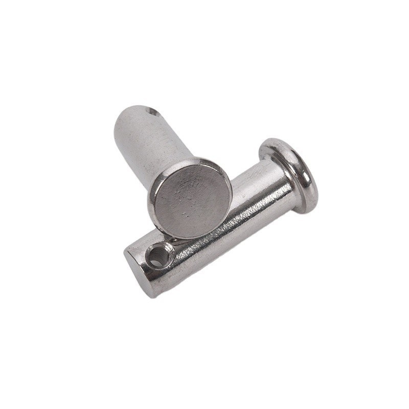 Μακροχρόνια διάρκεια ζωής TiCN Τελεία Ανθεκτική στη διάβρωση Κλήβις Πιν με γρανάζια και κεφαλή από ανοξείδωτο χάλυβα 304/316