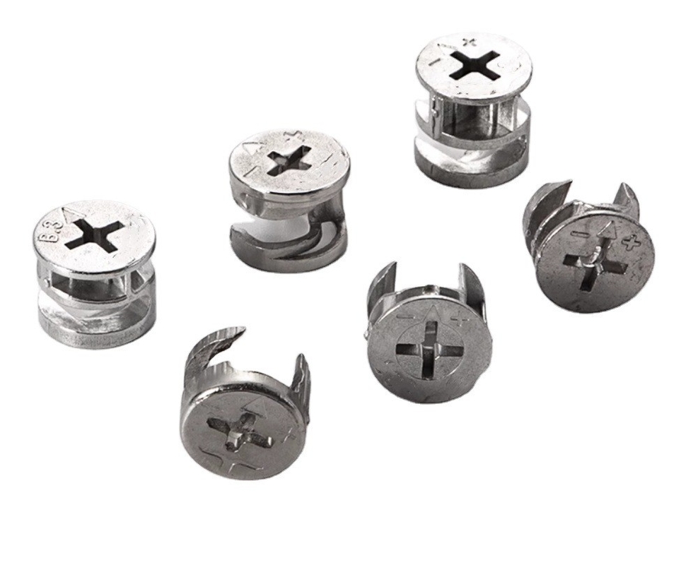 10 Συνδετήρες Plug Cam Lock Κλειδώματα σύνδεσης Fitting σύνδεση μπουλόνι για τα έπιπλα ύψους