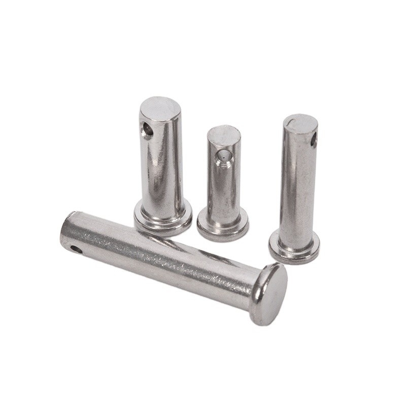 Κλέβις Σφίγγες Standard DIN1444 SUS304 από ανοξείδωτο χάλυβα Flat Headed Dowel Pin Fixing Pin