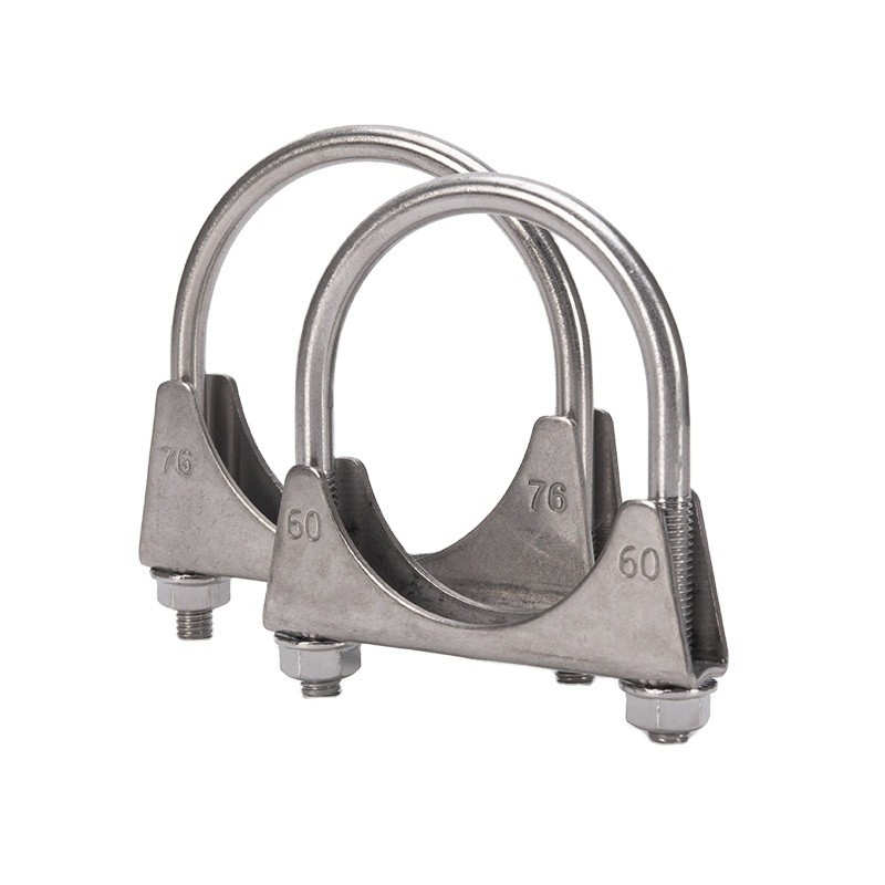 Σύστημα μέτρησης INCH ANSI/ASME Standard U Bolt Carbon Steel Exhaust Steel Muffler Pipe Clamps για αυτοκίνητα M5 M6 M8 M10