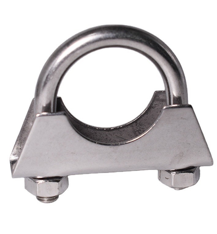 Προσαρμοσμένο σύστημα εξάτμισης Ατσάλι U Bolt Muffler Clamp με μετρικό σύστημα μέτρησης Πρότυπο και Πρότυπο