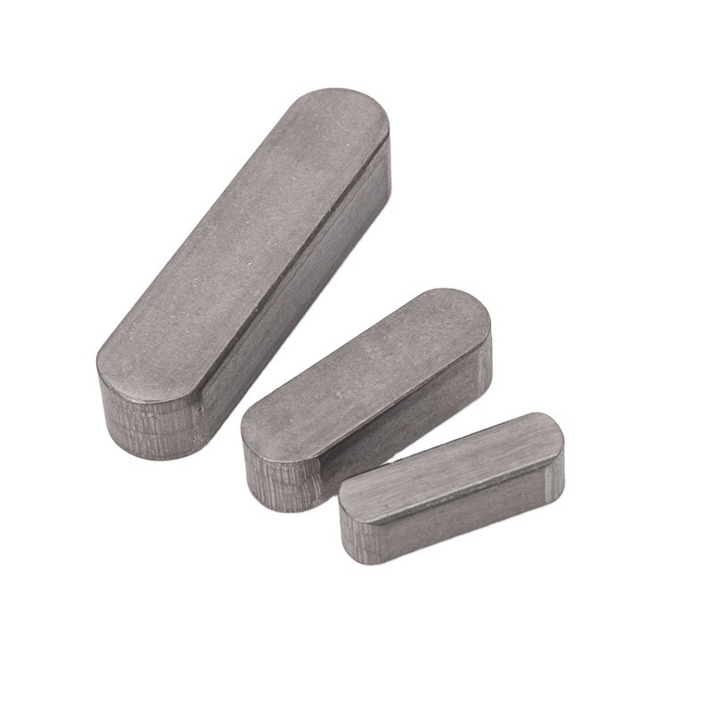 30mm35mm40mm50mm Ζυγισμένο φινίρισμα Din6885 Ατσάλι Pin Παράλληλο Flat Shaft Key για συσκευαστικό εξοπλισμό