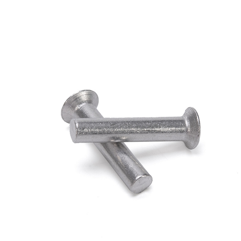 ISO Standard Metric Aluminium Core RivetFlat Head Round Head Solid Mild Steel Copper Rivets Bright Uncoated Finish (Προφανές μη επικαλυμμένο φινίρισμα)