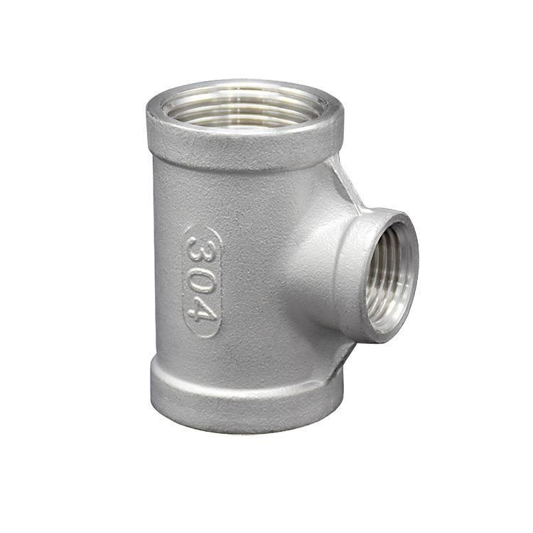 Χάλυβα χύτευσης από ανοξείδωτο χάλυβα 304/316 Union Elbow for Water Supply Nipple Connector Threaded Plumbing Material Pipe Fitting
