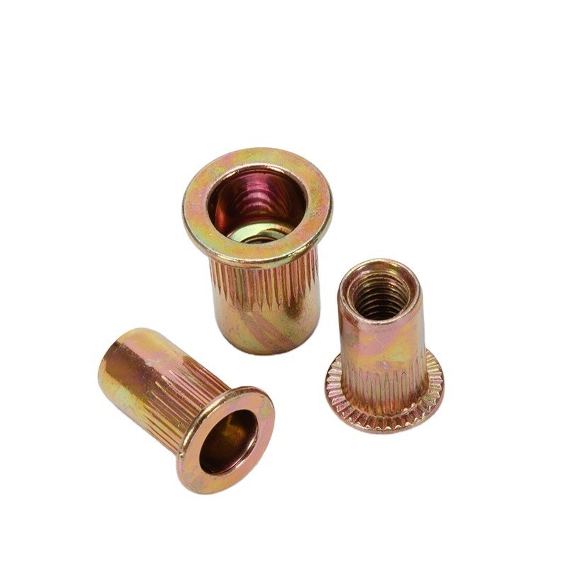 304 από ανοξείδωτο χάλυβα M6 Μικρό 90 Countersunk Flat Head Threaded Tubular Hexagon Rivet Nut για επεξεργασία νερού DIN Standard