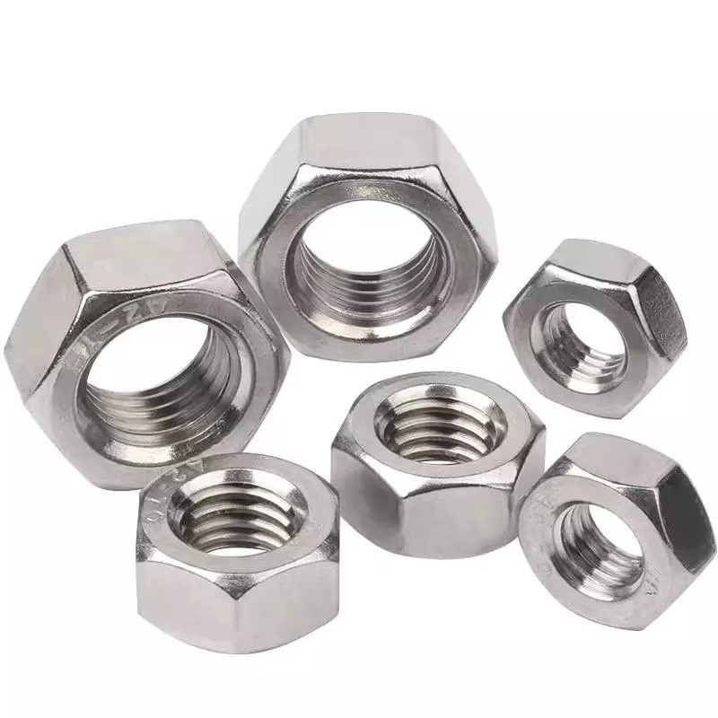 ANSI Standard ZINC PLATED Finish All Sizes m1.6 m2 m2.5 m3 m4 m5 m6 m8 m10 m12 m14 m16 m20 DIN 934 DIN 439 Χάλυβα από ανοξείδωτο χάλυβα Hex Thin Nut