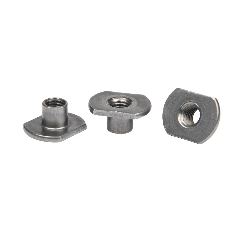 Υψηλής αντοχής χάλυβα άνθρακα T Weld Nut για M3 M4 M5 M6 M8 M10 M12 1/4 3/8 5/16 Σύνδεση στο αυτοκρατορικό σύστημα μέτρησης